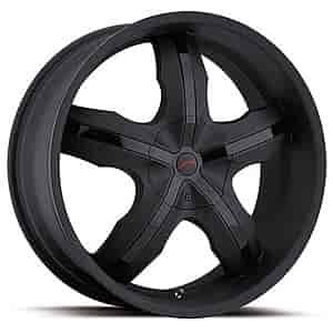Ultra 212 Widow Platinum Series Matte Black FWD Wheels Size: 18" x 8"