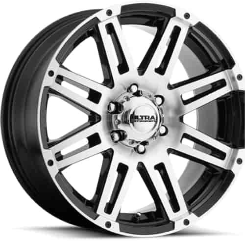 Ultra 226 Machine Wheel Gloss Black w/ Diamond Cut Face 20" x 9"