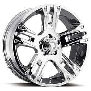 Ultra 234/235 Maverick Chrome RWD Wheels Size: 22" x 9.5"