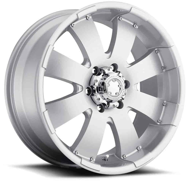 Ultra Mako 17X8 6X120 +25 Silver