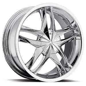 Ultra 255 Twin Twist Platinum Series Chrome FWD Wheels Size: 16" x 7.5"