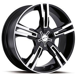 Ultra 291/292 FWD/RWD Saber Platinum Series Gloss Black Wheels Size: 20" x 8"