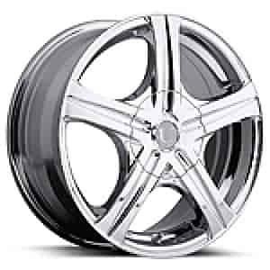Ultra 403 Slalom Series Chrome FWD Wheel Size: 14" x 6"