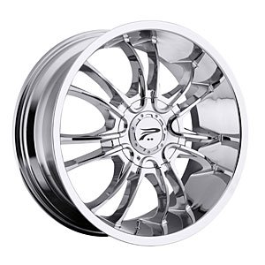 Ultra 406 America Platinum Series Chrome RWD Wheels Size: 22" x 9"