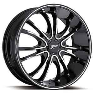Ultra 406 America Platinum Series Gloss Black RWD Wheels Size: 20" x 9"