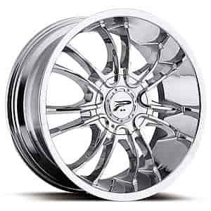 Ultra 406 America Platinum Series Chrome RWD Wheels Size: 20" x 9"
