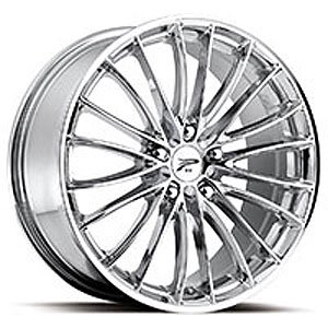 Ultra 417 Monarch Platinum Series Chrome FWD/RWD Wheels Size: 19" x 9.5"