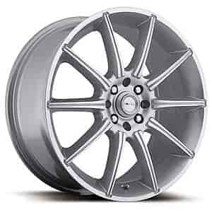Ultra 420 F-02 Focal Series Silver FWD Wheels Size: 15" x 6.5"