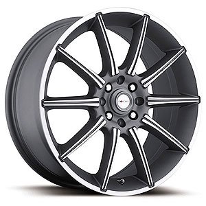Ultra 420 F-02 Focal Series Anthracite Grey FWD Wheels Size: 16" x 7"