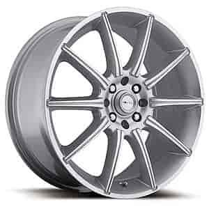 Ultra 420 F-02 Focal Series Silver FWD Wheels Size: 17" x 7.5"
