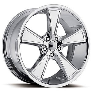 Ultra 431 Hustler Chrome RWD Wheels Size: 20" x 10"