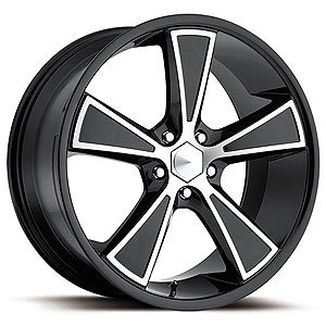 Ultra 431 Hustler Gloss Black Diamond Cut RWD Wheels Size: 18" x 8"