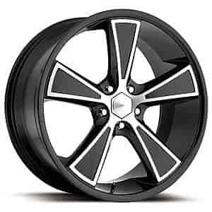Ultra 431 Hustler Gloss Black Diamond Cut RWD Wheels Size: 18" x 9.5"