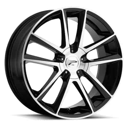Platinum 436 Gemini Gloss Black Wheel 16" x 7"