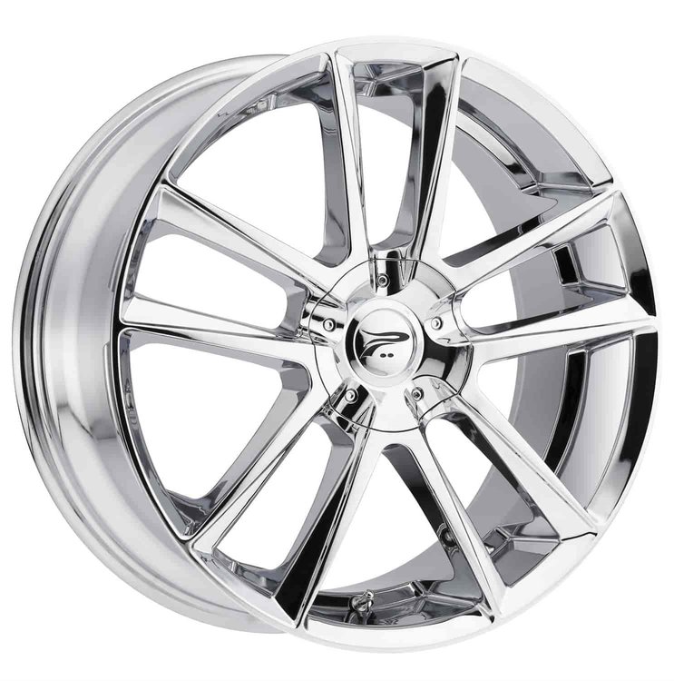 Gemini 17X7.5 5X108/4.5 5 +40 Chrome Plated