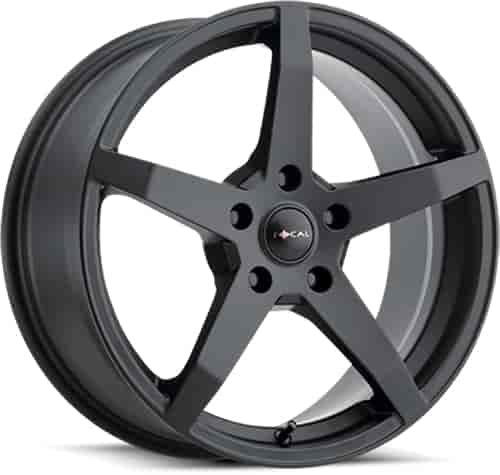 Focal 455 F-55 Satin Black Wheel 17" x  7"