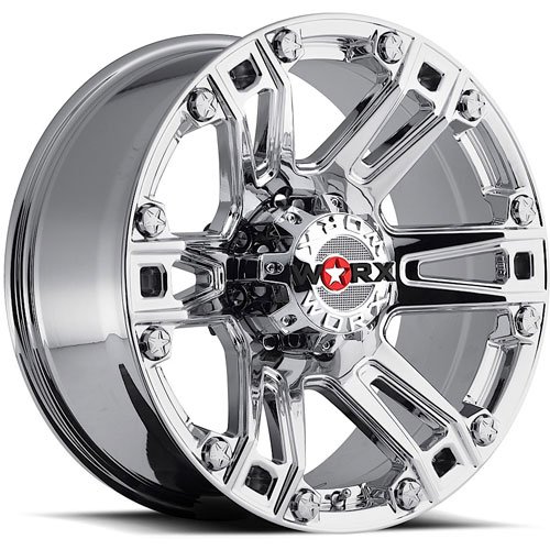 Worx 803 Beast Truck Wheel Size: 20" x 9"