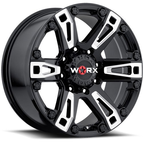 Worx 803 Beast Truck Wheel Size: 20" x 9"