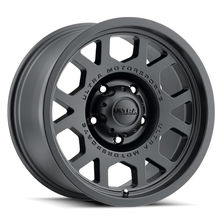 114-7965SB+01 114-Series The Chief Wheel [Size: 17"x9"] Satin Black Finish