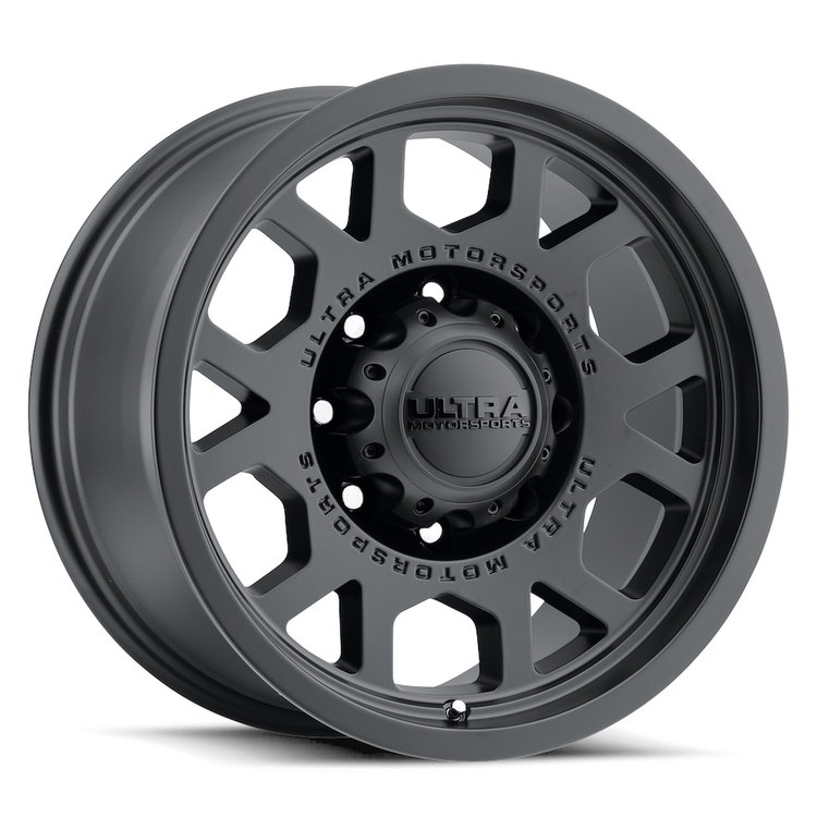 114-7982SB+01 114-Series The Chief Wheel [Size: 17"x9"] Satin Black Finish