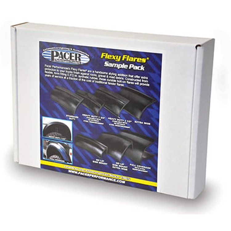 Flexy Flare Rubber Fender Extensions Sample Flare Pack