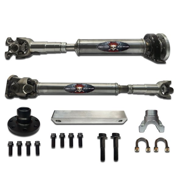 ASDJT-1350R-S-2PC Rear 1350 CV Driveshaft Set Fits Select Jeep Gladiator JT Rubicon, Sport, Overland, Mojave