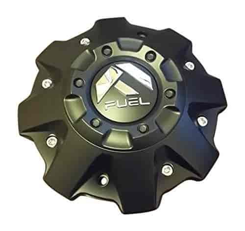 FUEL Black Covered Cap BK-02