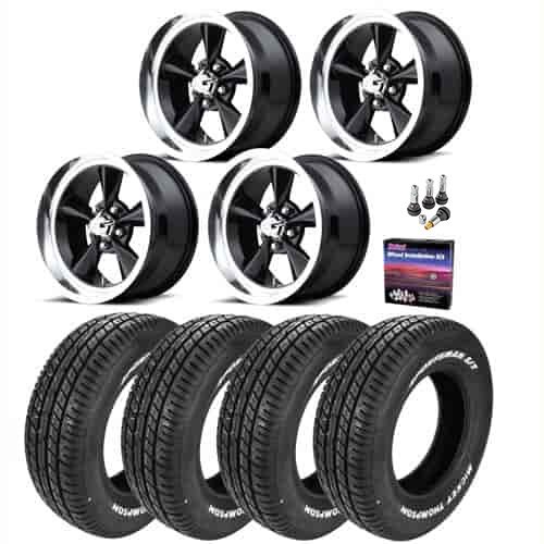U107 US Mag Standard Fit Wheel and Tire Kit 1967-79 A/F/X-Body Cars*