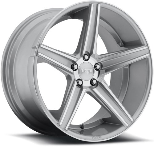 20x10 Apex 5x112 MS 66.6 MS -Silver Machined