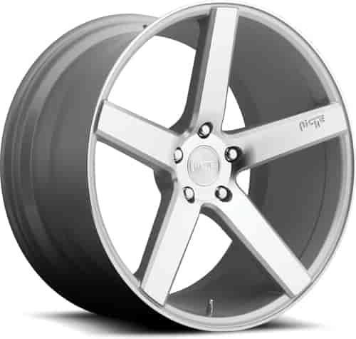 22x9 MILAN 5x130 MS 48 71.7 MS -Silver Machined