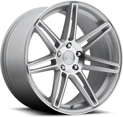 20x9 Lucerne 5x4.5 MS 35 72.6 MS -Silver Machined