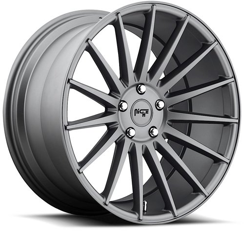 19x9.5 Form 5x112 35 66.6 GD -GunMetal Matte