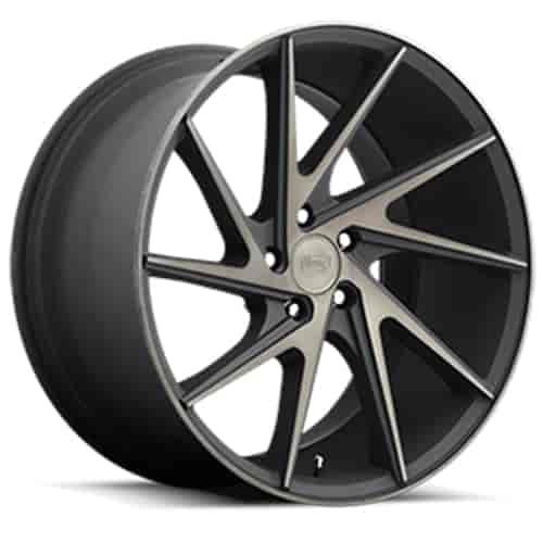 20x9 Invert 5x4.5 BLACK MACHINED DDT 25 72.6