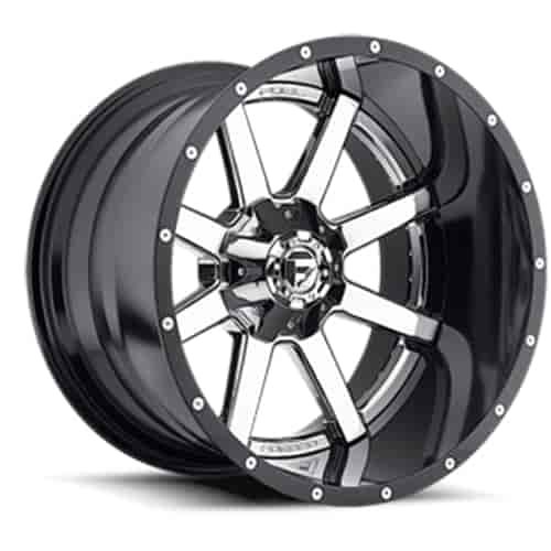 22x12 Maverick 8x180 CHROME 4.75/-44 125.2