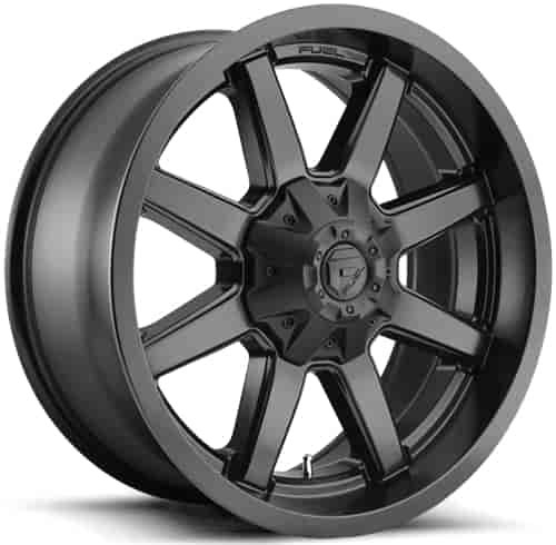 D436 Maverick One-Piece Cast Aluminum Wheel - Size: 20 in. x 10 in. 8 x 165.10 mm - Matte Black