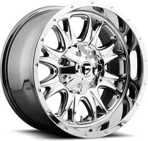 D519 Throttle One Piece Cast Aluminum Wheel Size: 20" x 10"