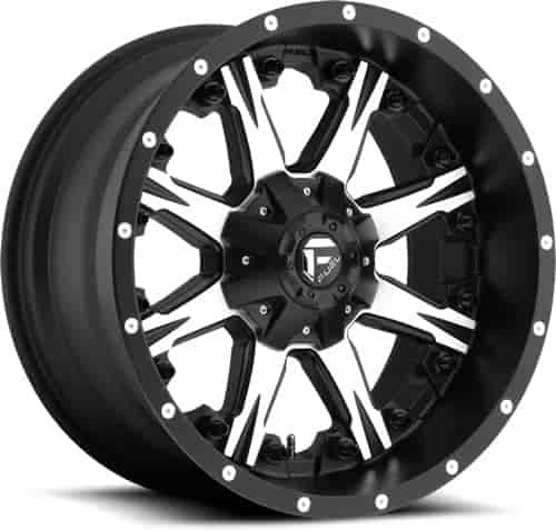 D541 Nutz One Piece Cast Aluminum Wheel Size: 22" x 12"