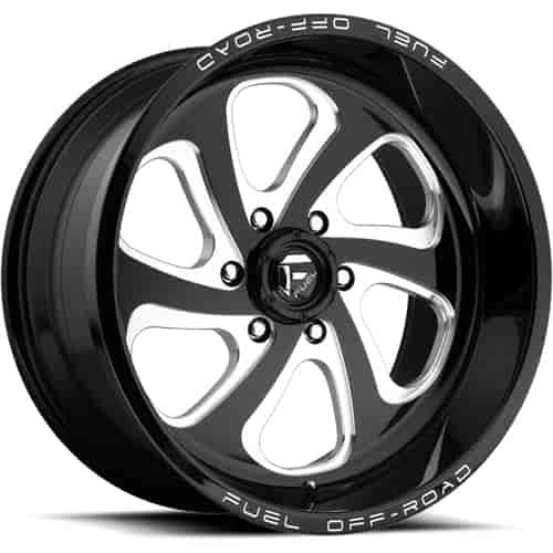 D587 Flow One Piece Cast Aluminum Wheel Size: 20" x 10"