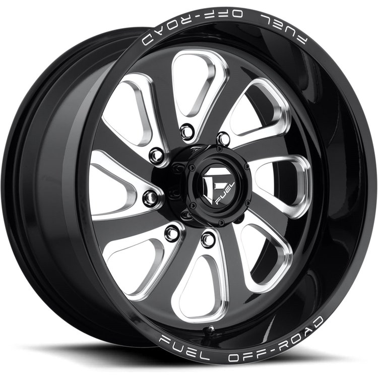 D587 Flow One Piece Cast Aluminum Wheel Size: 20" x 12"