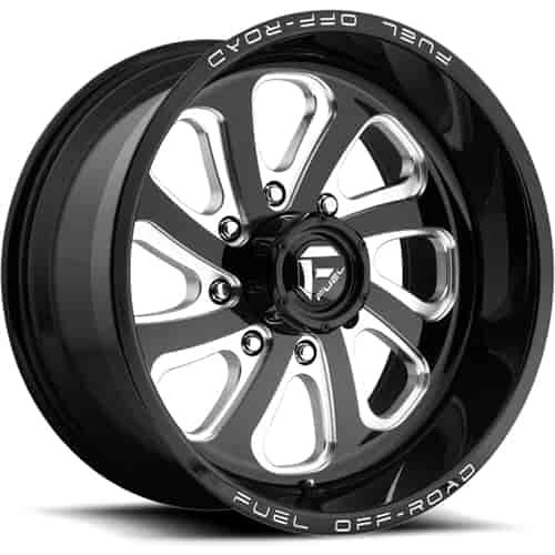 D587 Flow One Piece Cast Aluminum Wheel Size: 20" x 9"