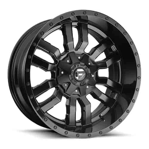 D596 Sledge One Piece Cast Aluminum Wheel Size: 17" x 9"