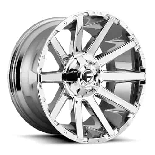 D614 Contra One Piece Cast Aluminum Wheel Size: 20" x 9"