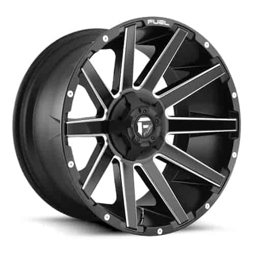 D616 Contra One Piece Cast Aluminum Wheel Size: 20" x 10"