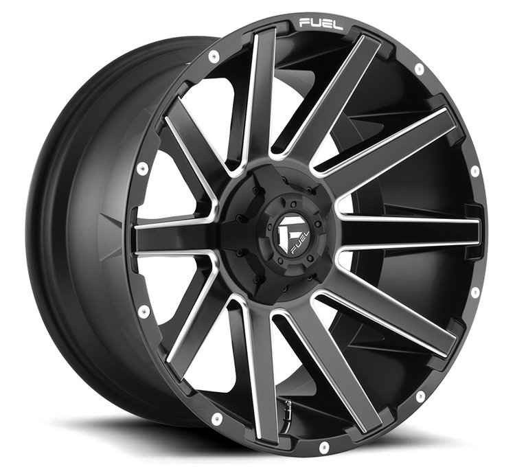 D616 Contra One-Piece Cast Aluminum Wheel Size: 20" x 9"