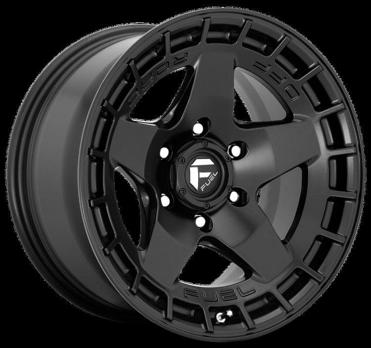 Fuel Off-Road Warp D733 Wheel [Size: 17" x 9.0"] Satin Black