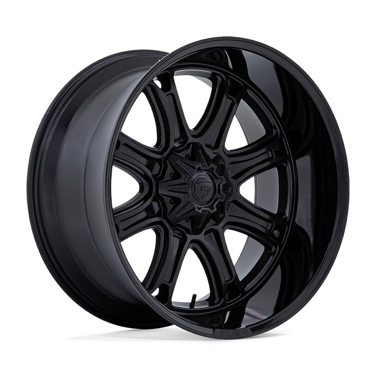 FC853MB20908801 853 DARKSTAR Wheel [Size: 20"x9"] Matte Black w/Gloss Black Lip Finish