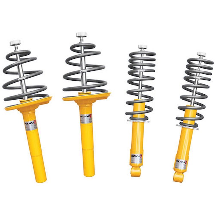 Adjustable Sport Suspension Kit 2015-16 Mustang V6/Ecoboost Approximate Lowering: