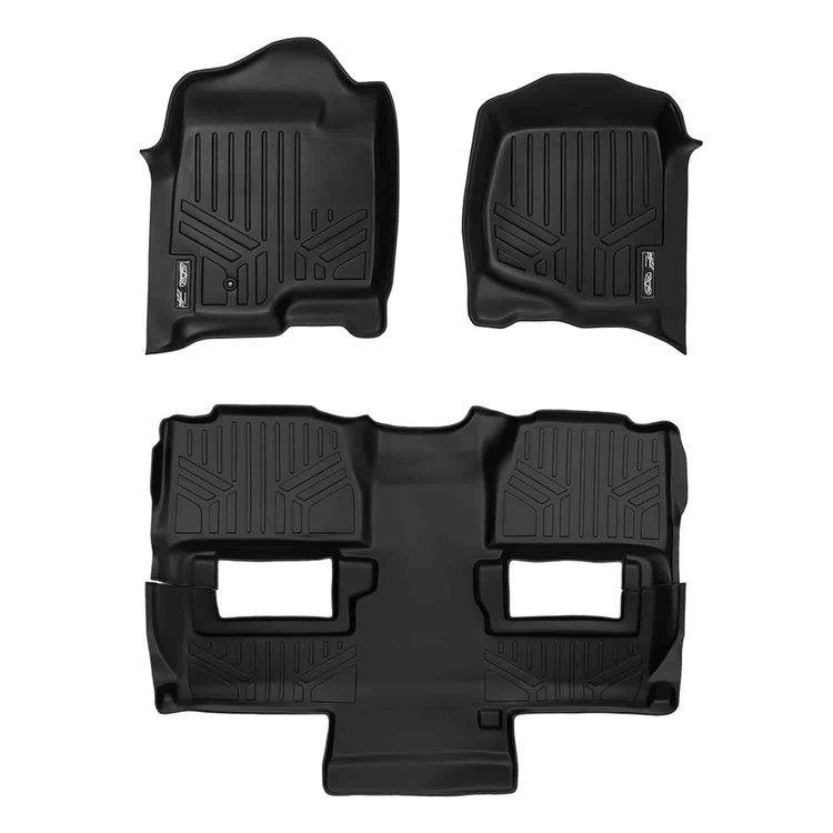 MAXFLOORMAT Floor Mat Set Black