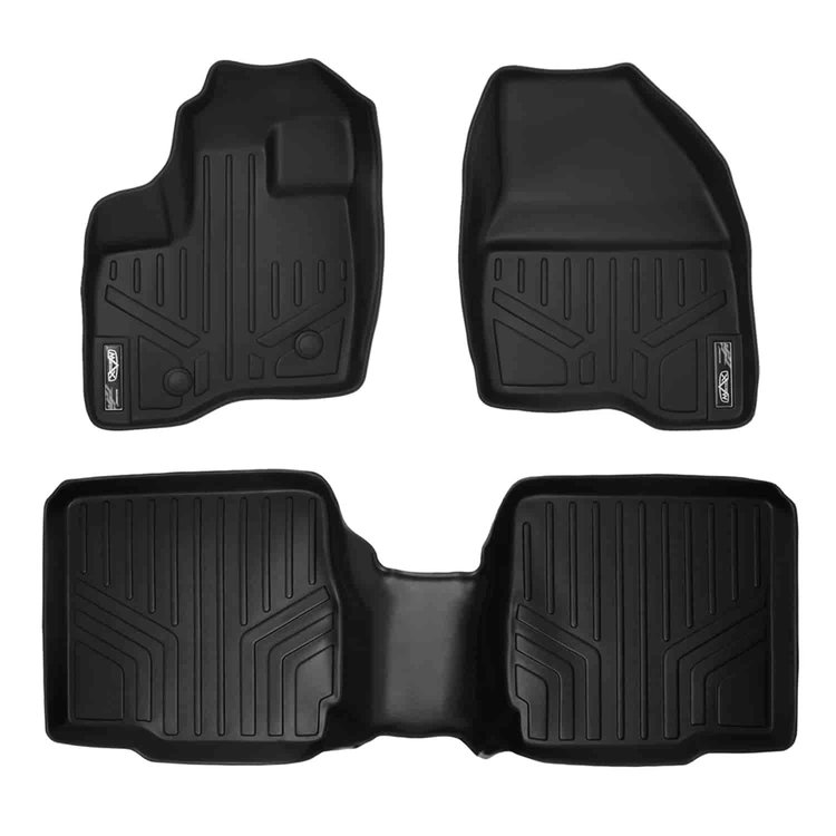 MAXFLOORMAT Floor Mat Set Black