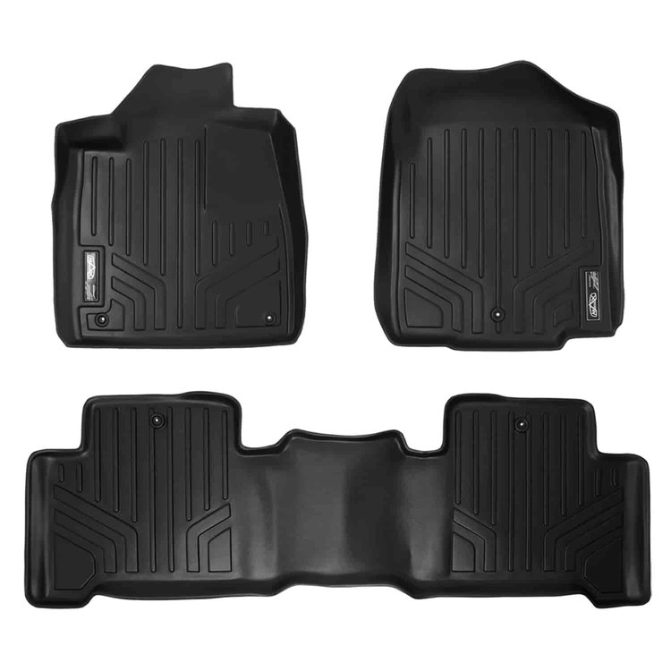 MAXFLOORMAT Floor Mat Set Black